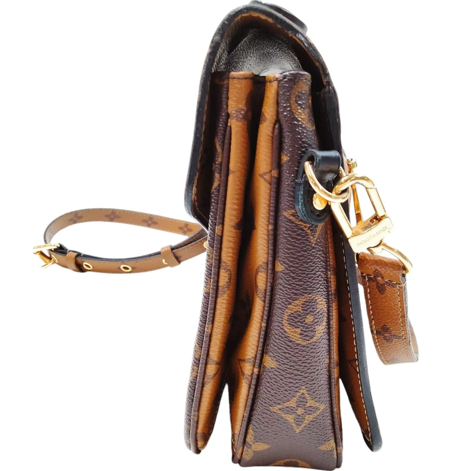 1211806AT (X6) Louis Vuitton Crossbody Bag Metis MM Brown Monogram