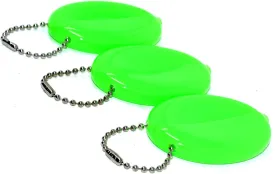 3 Oval Squeeze Purses - Made in USA (3 Neon Green)