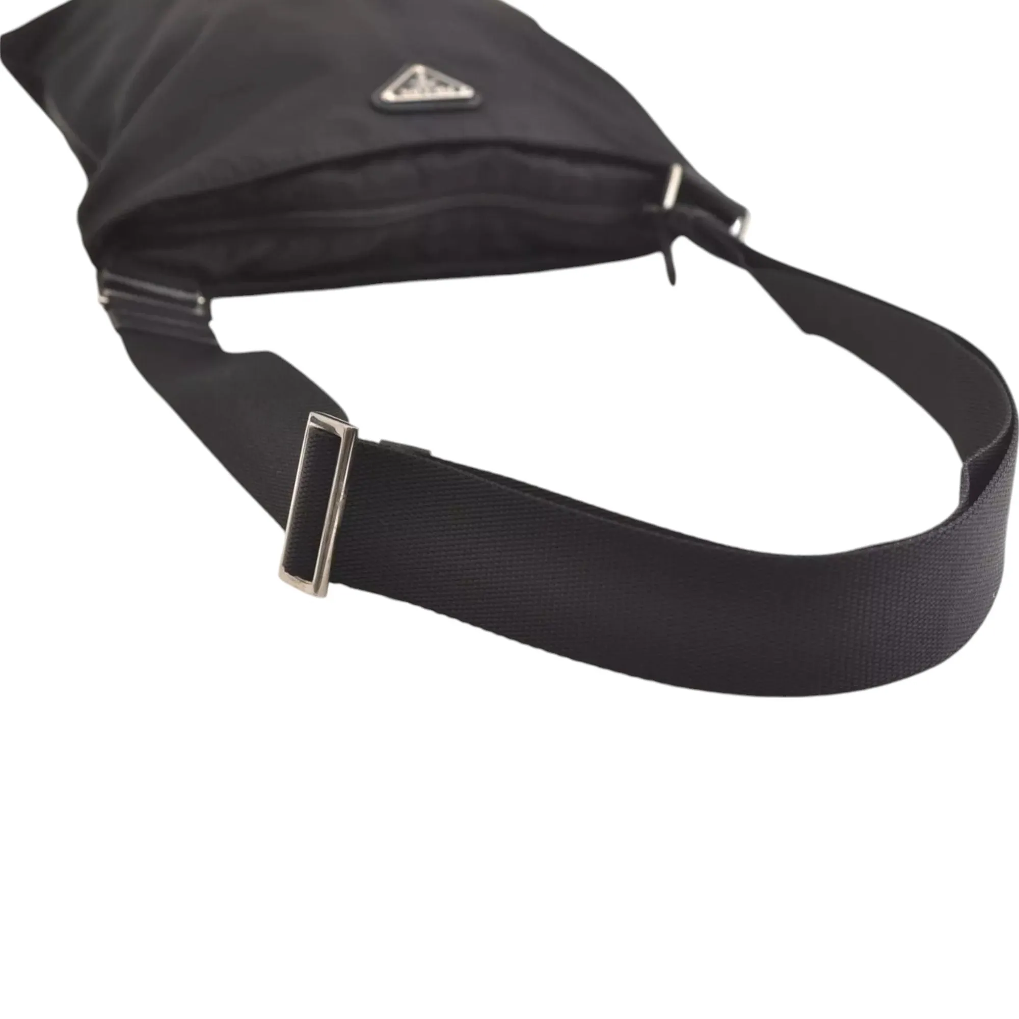 591208AO (C3) Prada Crossbody Bag Tessuto Black Nylon