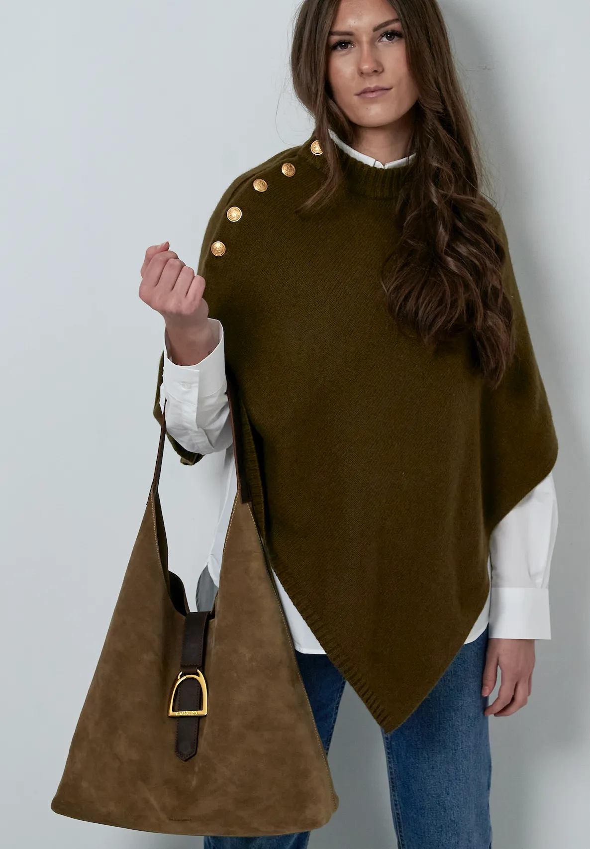 ADAMSBRO´ s  TOT SHOULDER SUEDE