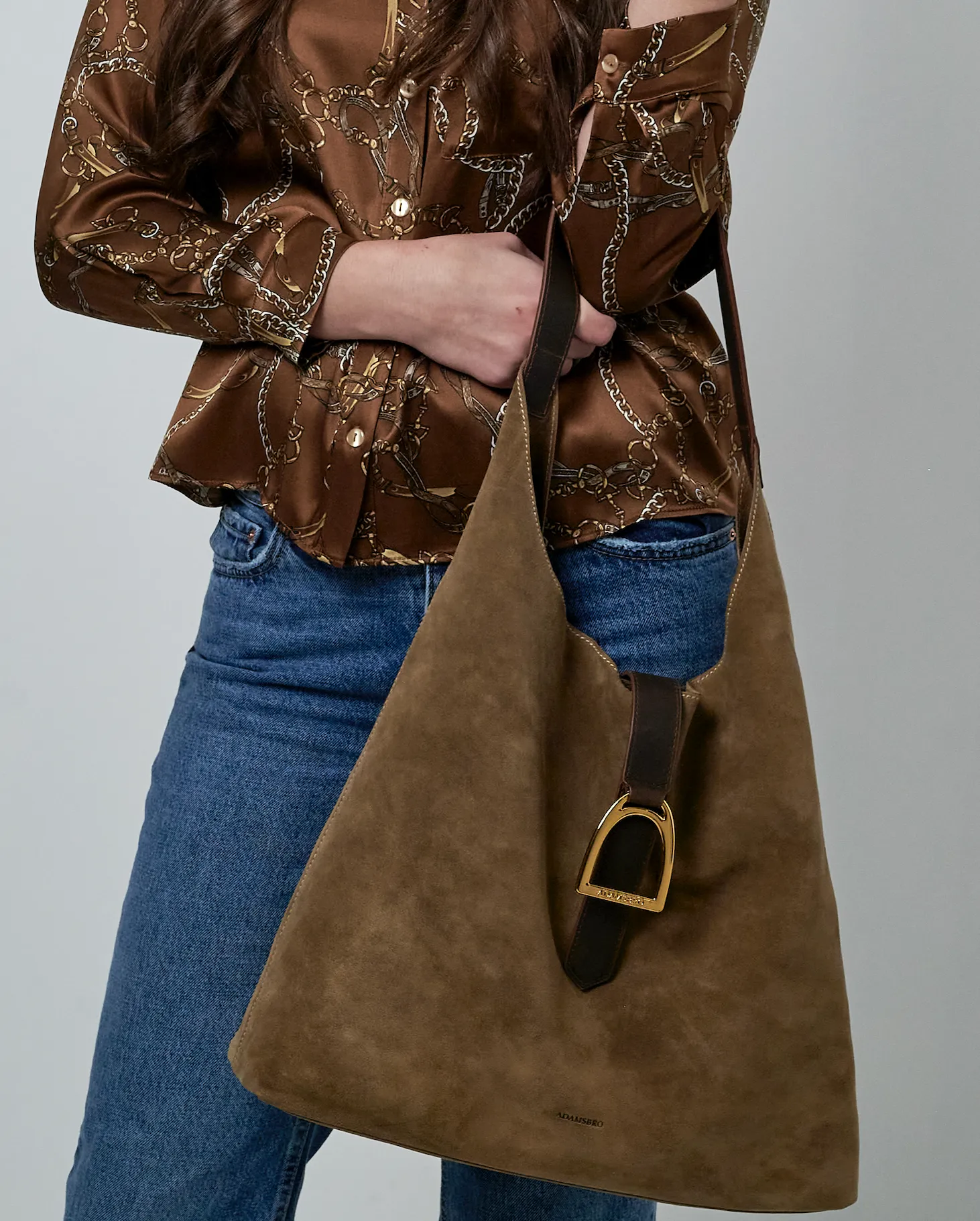 ADAMSBRO´ s  TOT SHOULDER SUEDE