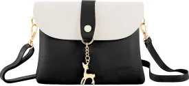 AISPARKY Small Crossbody Purse,PU Leather Small Purse for Womens and Girls With Pendant With Strap/Gold Chain Strap