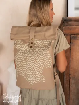 Alchemy RollTop Backpack / Beige