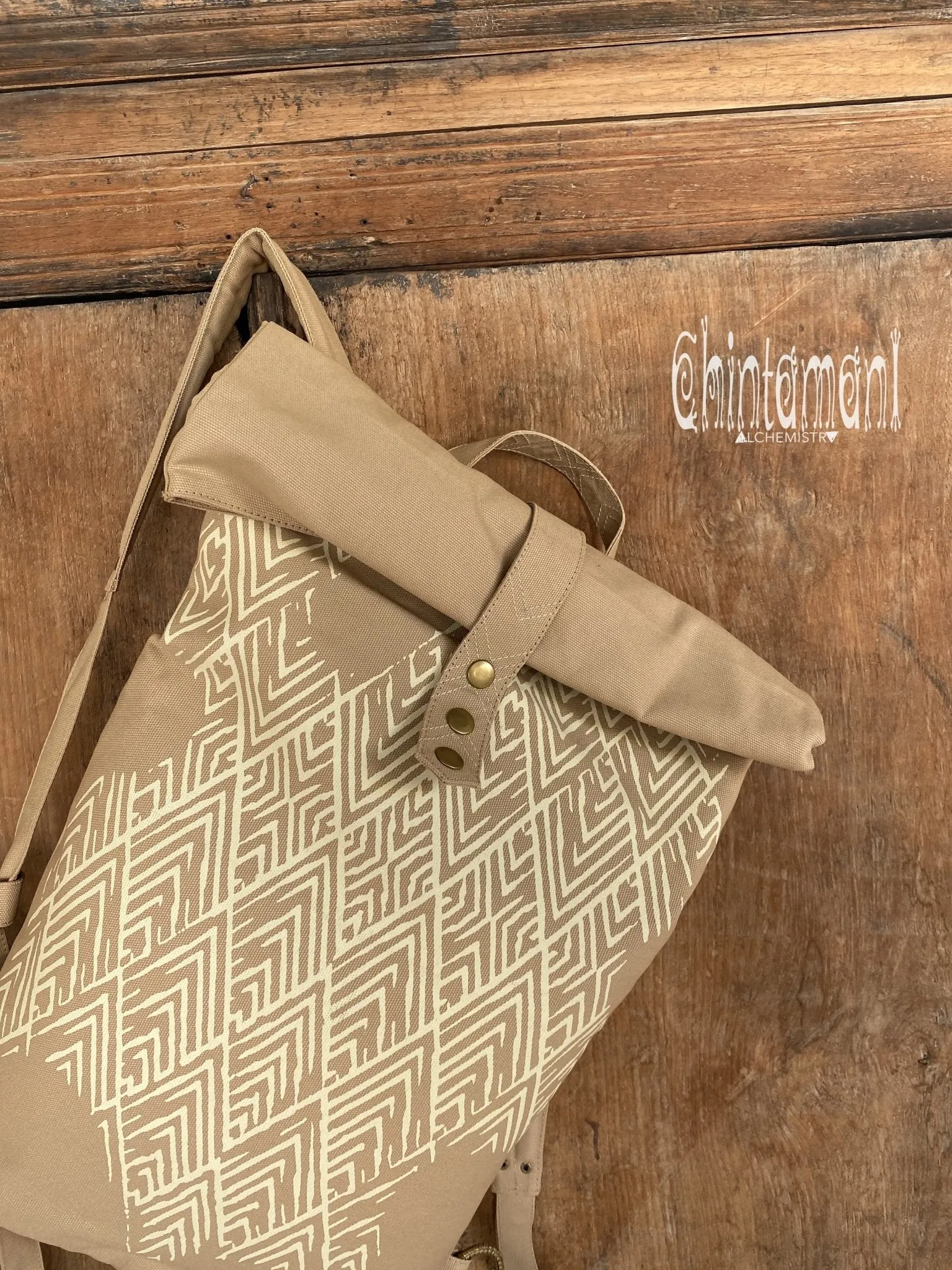 Alchemy RollTop Backpack / Beige