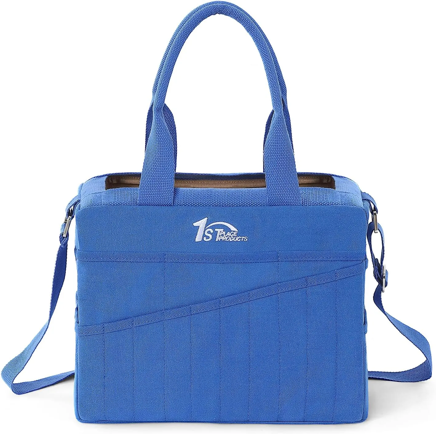 Art Craft Supply & Pottery Bag  36 Pockets  Detachable Shoulder Strap - Handles  Removable Padded Divider - Washable  Tools, Knitting, Crochet, Yarn, Sewing, Scrapbooking, Clay, Tote