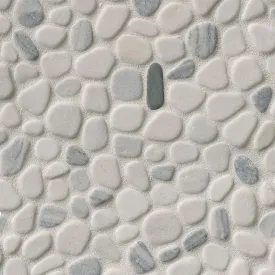 Black and White - Pebble Tile