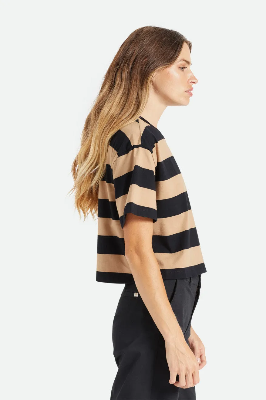 Brixton Women's Hilt Alpha Line Skimmer Tee - Mojave