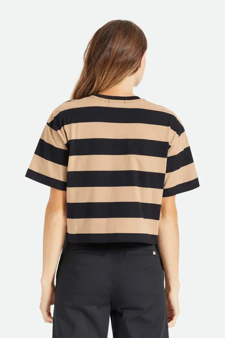 Brixton Women's Hilt Alpha Line Skimmer Tee - Mojave