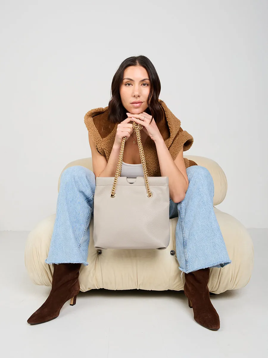 Casey Vegan Snap Hinge Satchel