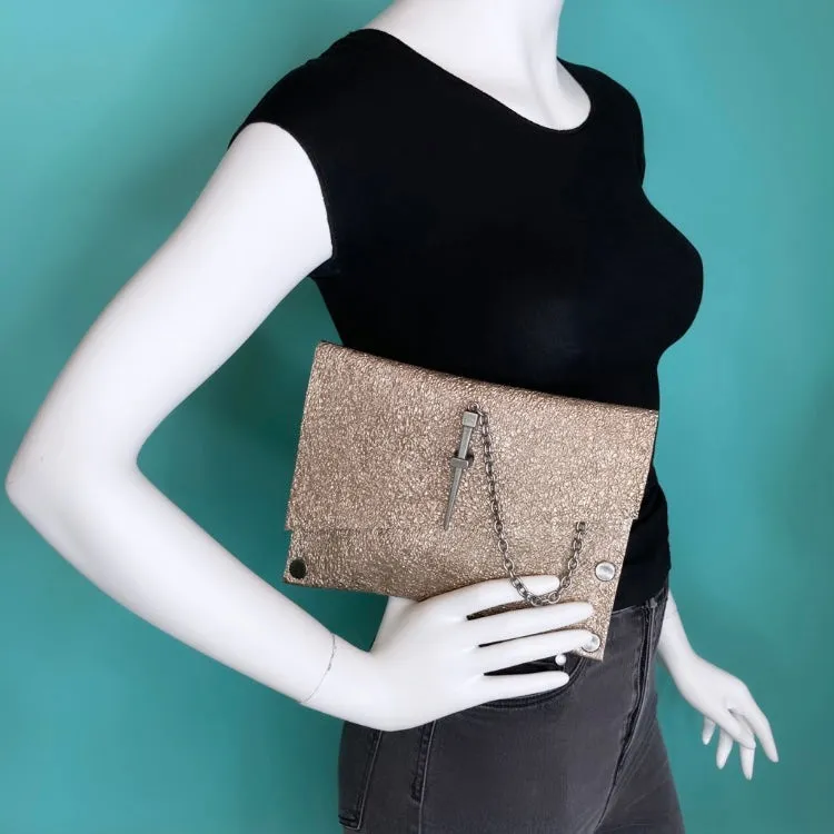 Champagne Dagger Clutch