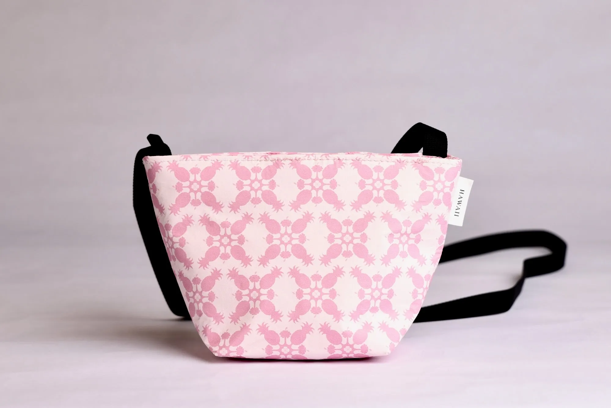 Crossbody Bag Small - Hawaiian Quilt Hibiscus Pineapple