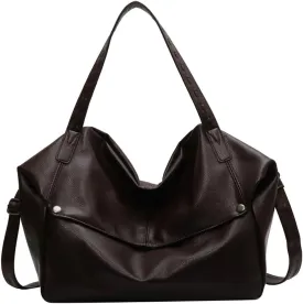 Epsion Large Tote Bags for Women PU Vegan Leather Shoulder Bag Handbags and Purses Top Handle Bag with 2 Removable Strap