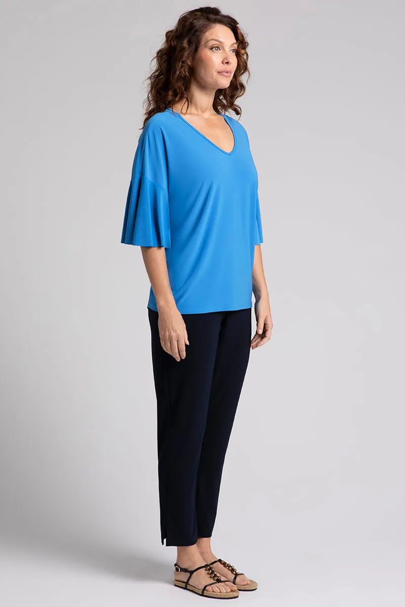 Flutter Dolman Top | Marine