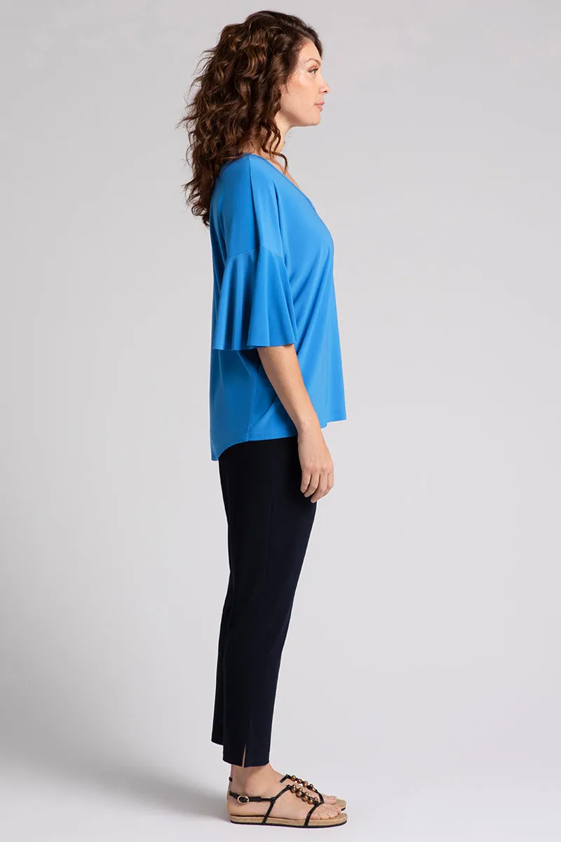 Flutter Dolman Top | Marine