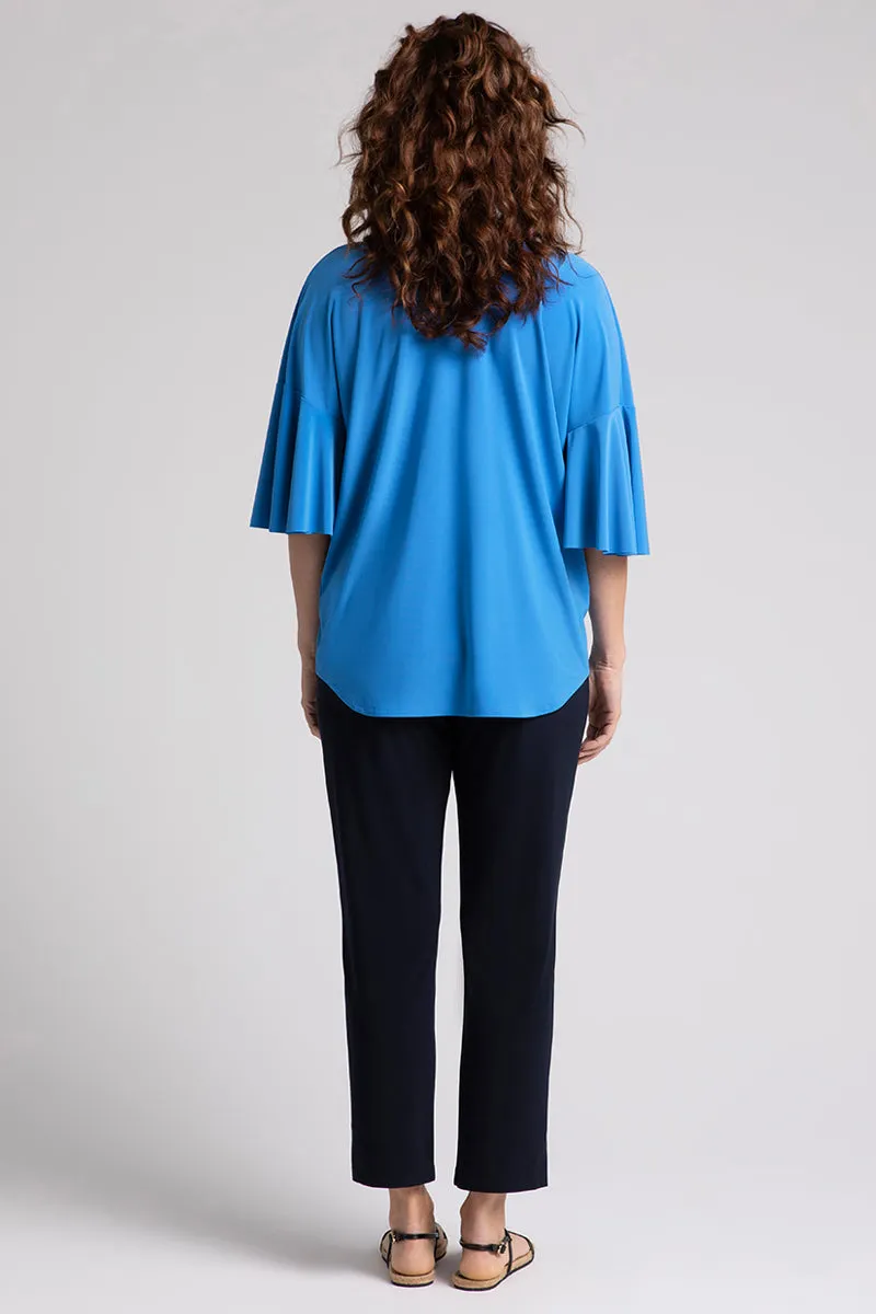 Flutter Dolman Top | Marine