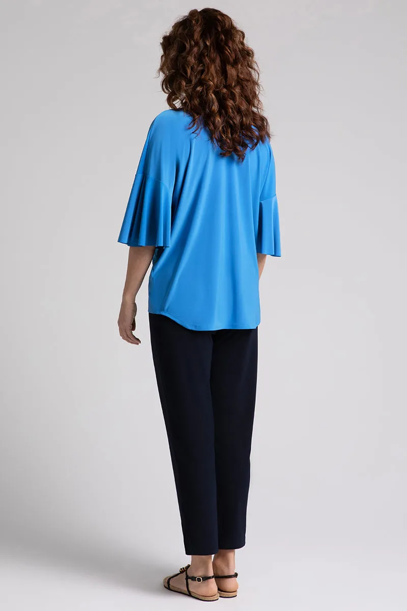 Flutter Dolman Top | Marine