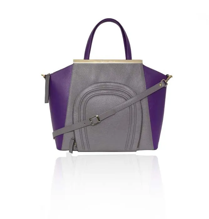 Grey & Plum Sharon Tote