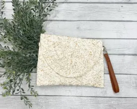 Maui Convertible Clutch - Natural