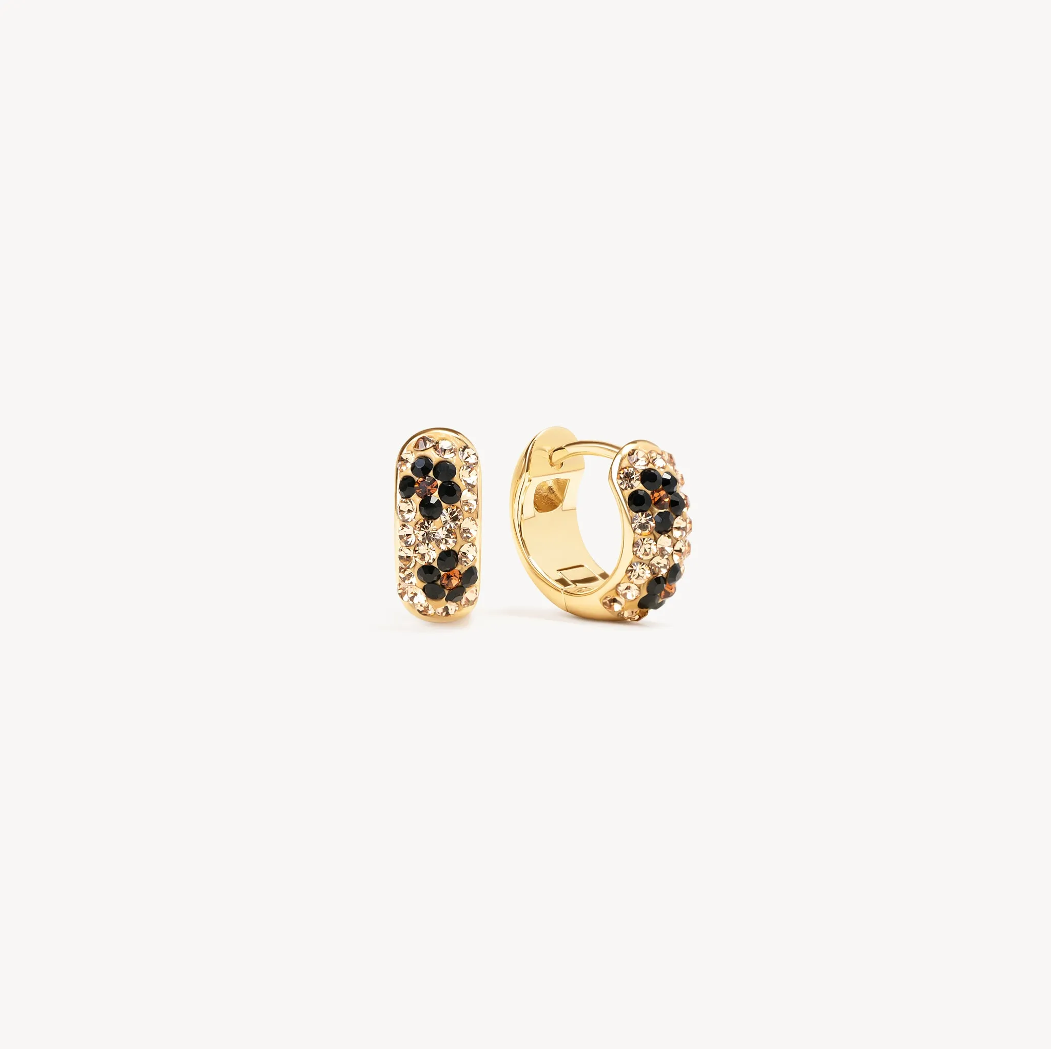 Mini Sparkle Hoop Earrings