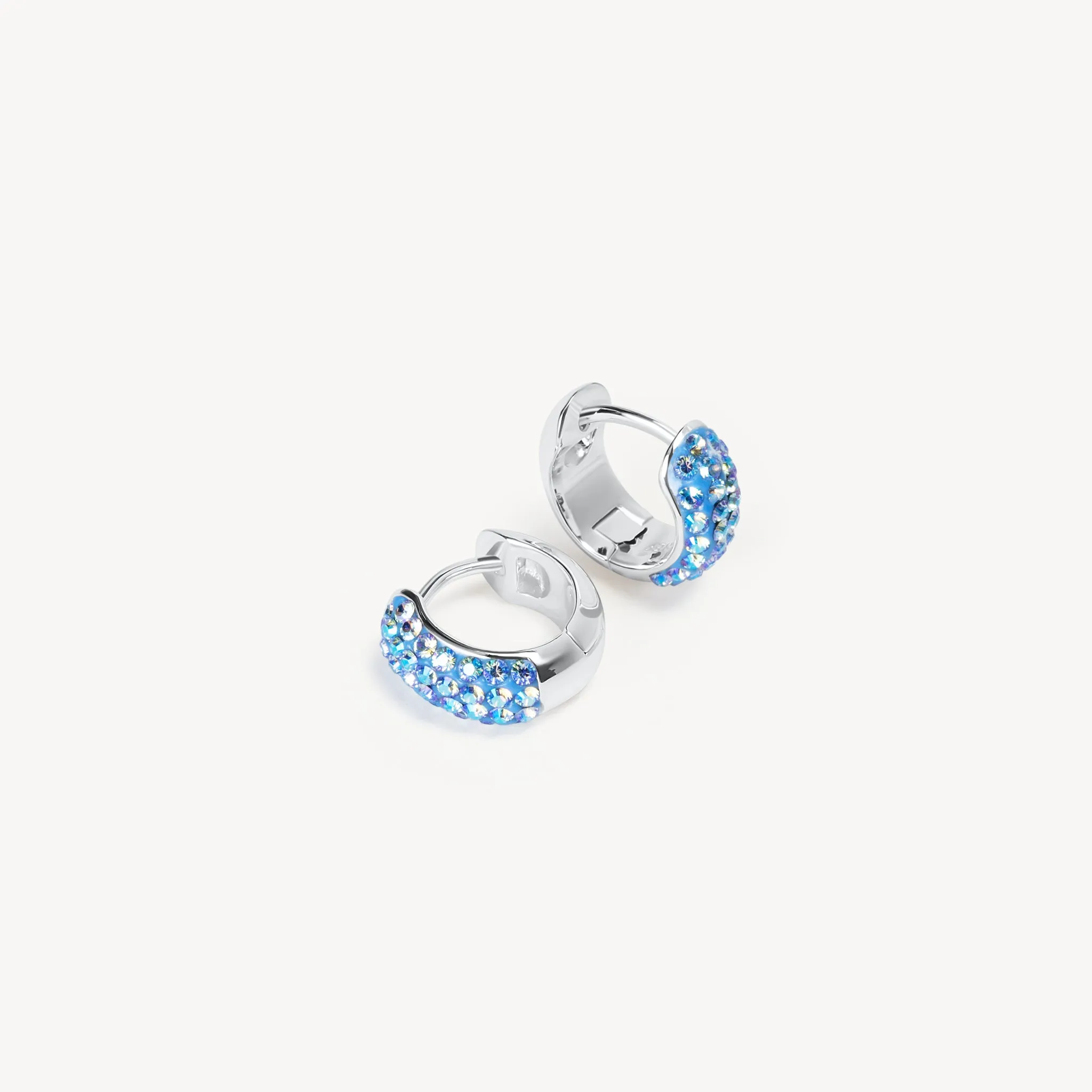 Mini Sparkle Hoop Earrings