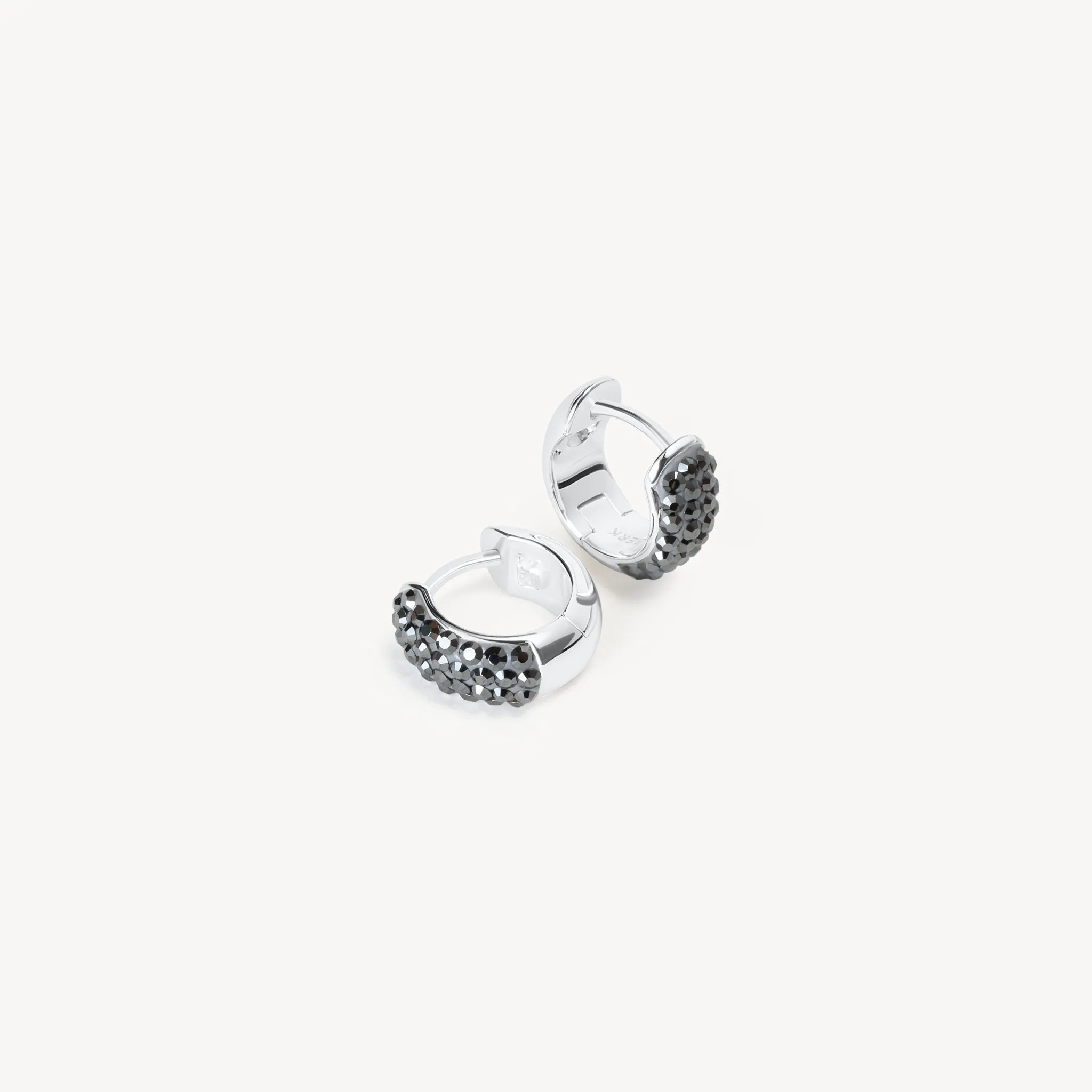 Mini Sparkle Hoop Earrings