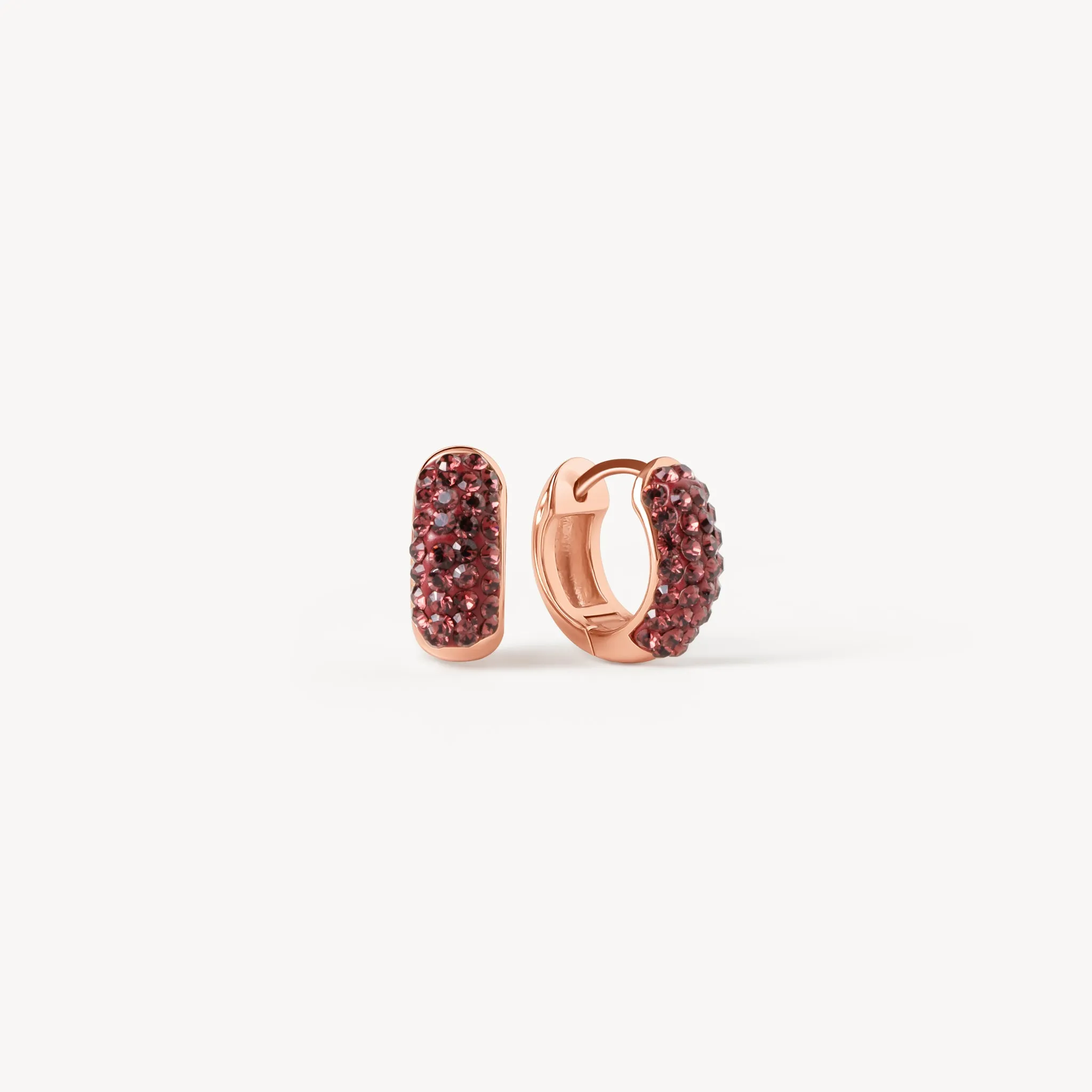 Mini Sparkle Hoop Earrings