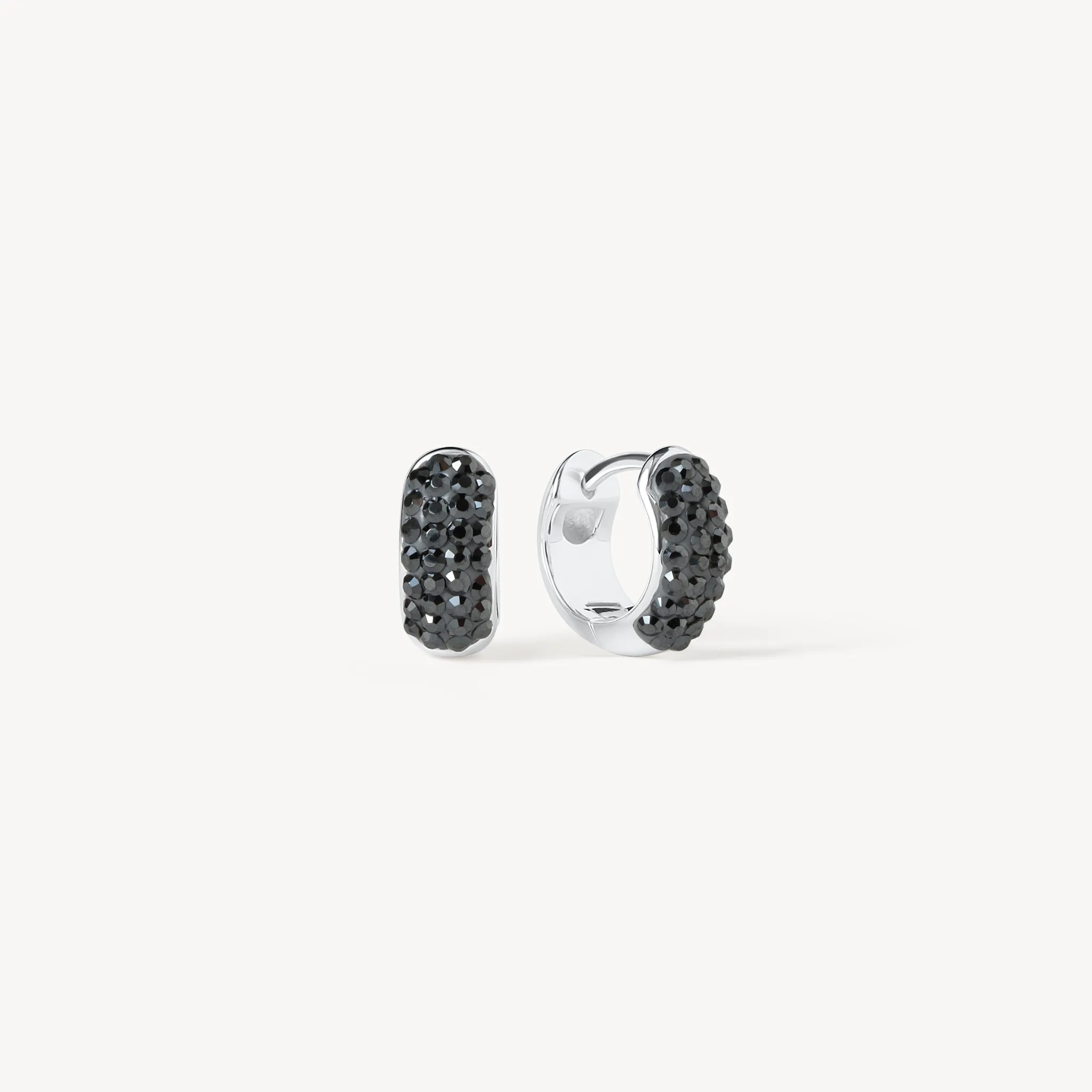 Mini Sparkle Hoop Earrings