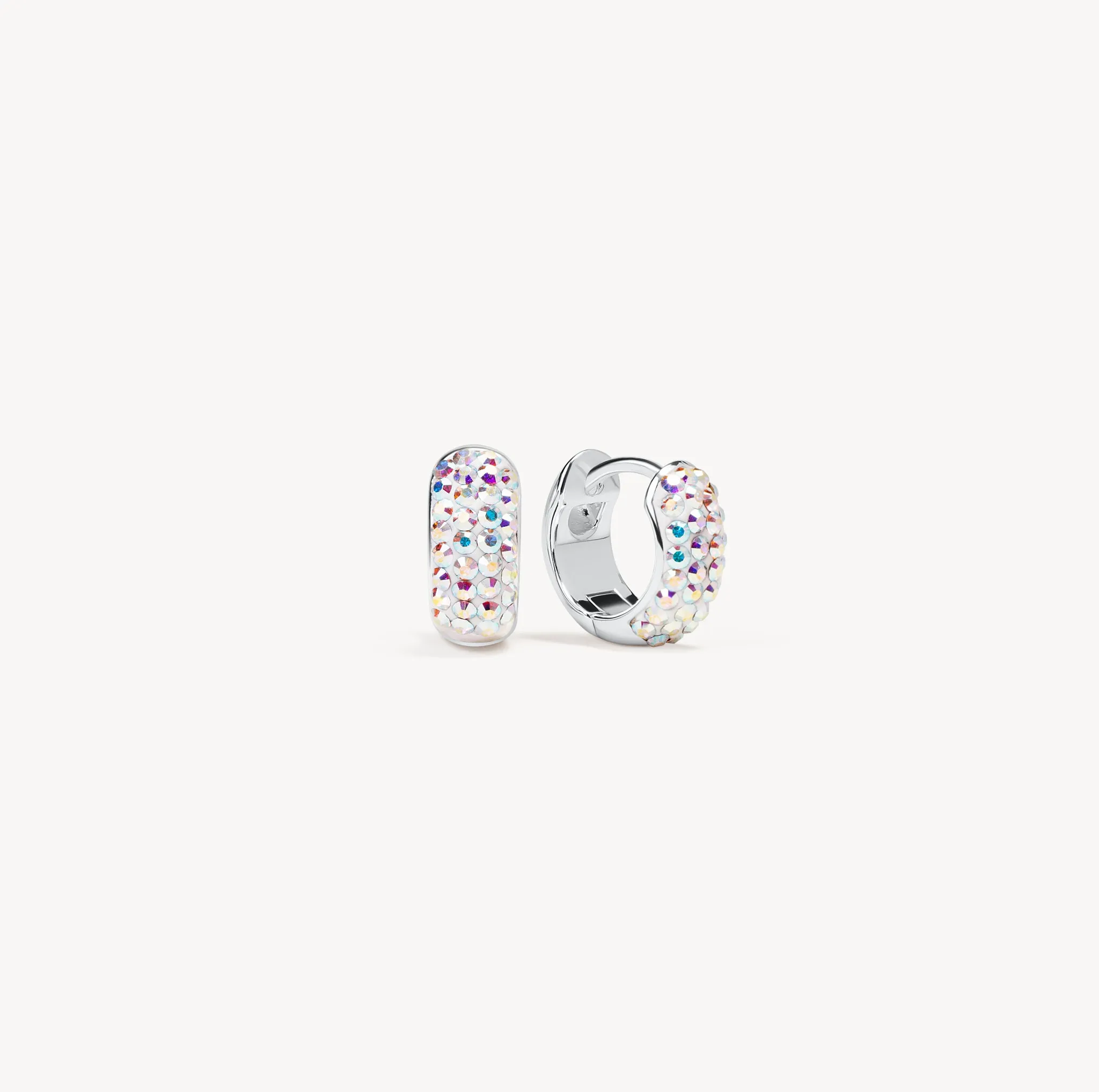 Mini Sparkle Hoop Earrings