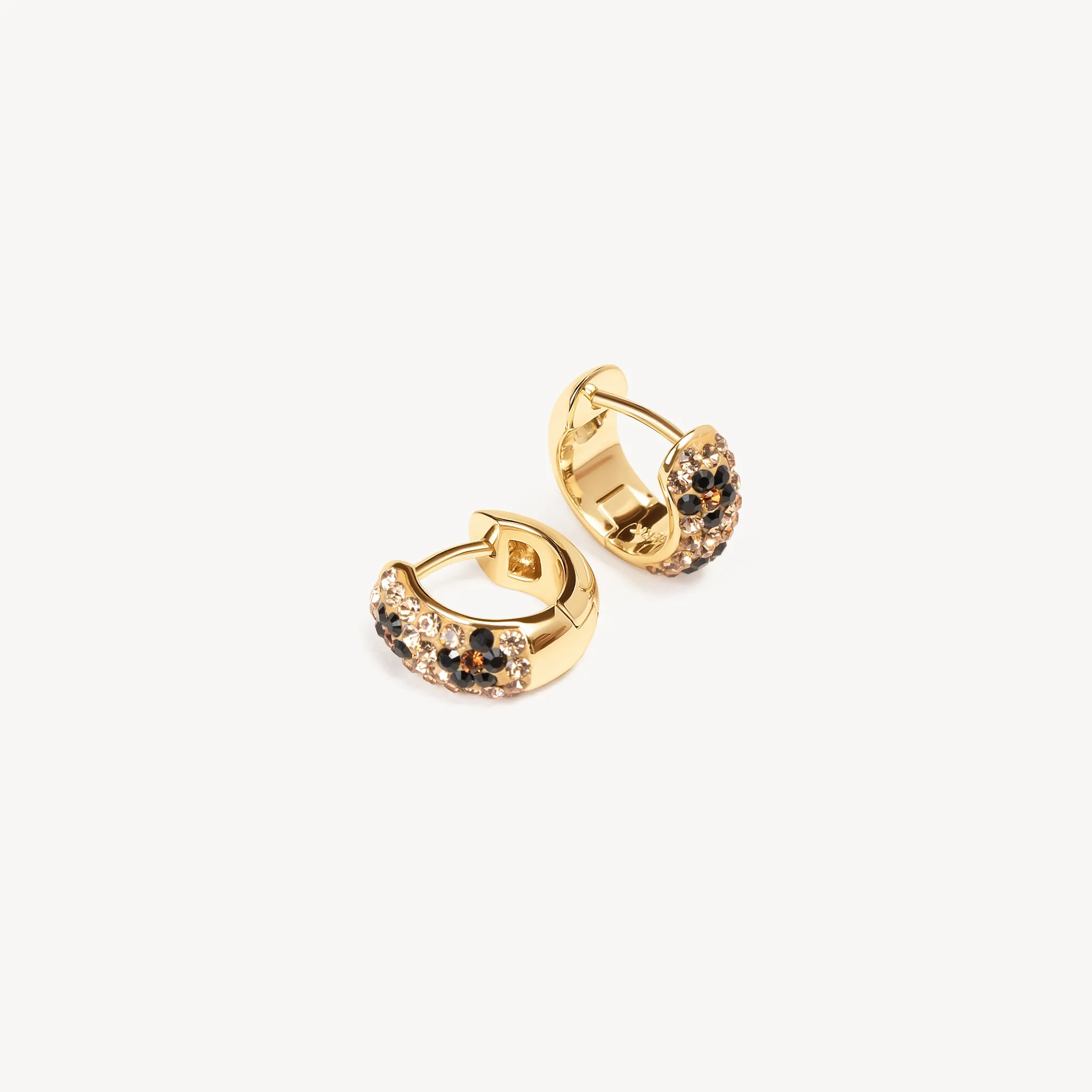 Mini Sparkle Hoop Earrings