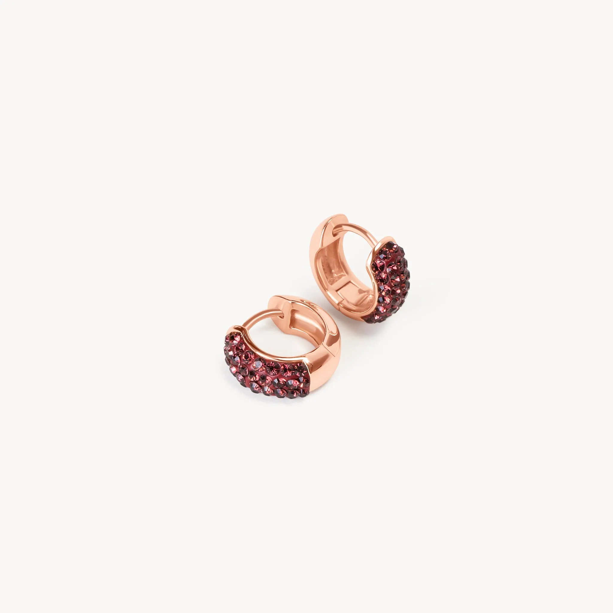 Mini Sparkle Hoop Earrings
