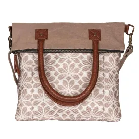 Mona B - Large Canvas Handbag for Women | Zipper Tote Bag |Multicolor Crossbody Bag | Stylish Vintage Shoulder Bags for Women (Luna)