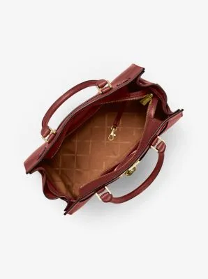 Nouveau Hamilton Large Pebbled Leather Satchel