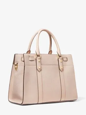 Nouveau Hamilton Large Pebbled Leather Satchel