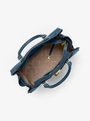 Nouveau Hamilton Large Pebbled Leather Satchel