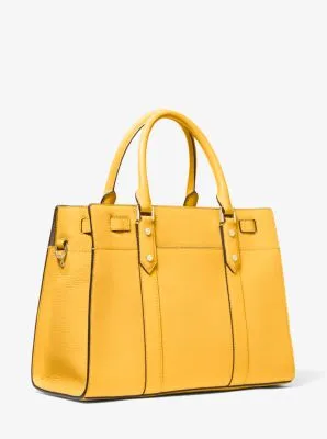 Nouveau Hamilton Large Pebbled Leather Satchel