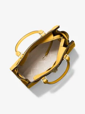 Nouveau Hamilton Large Pebbled Leather Satchel