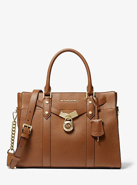 Nouveau Hamilton Large Pebbled Leather Satchel