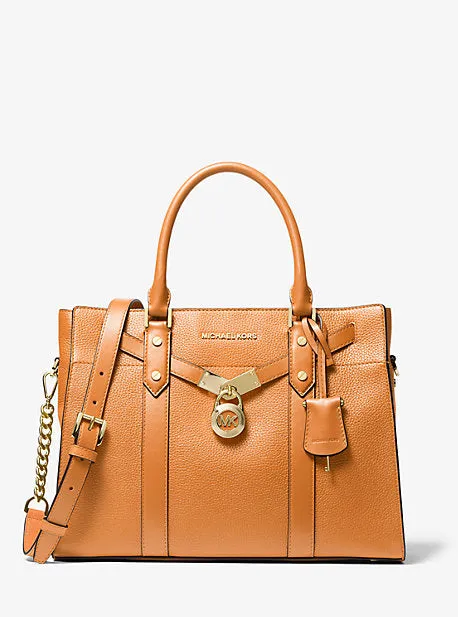 Nouveau Hamilton Large Pebbled Leather Satchel