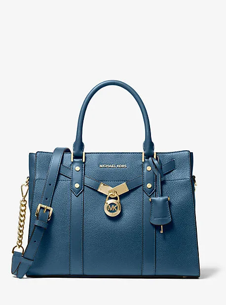 Nouveau Hamilton Large Pebbled Leather Satchel