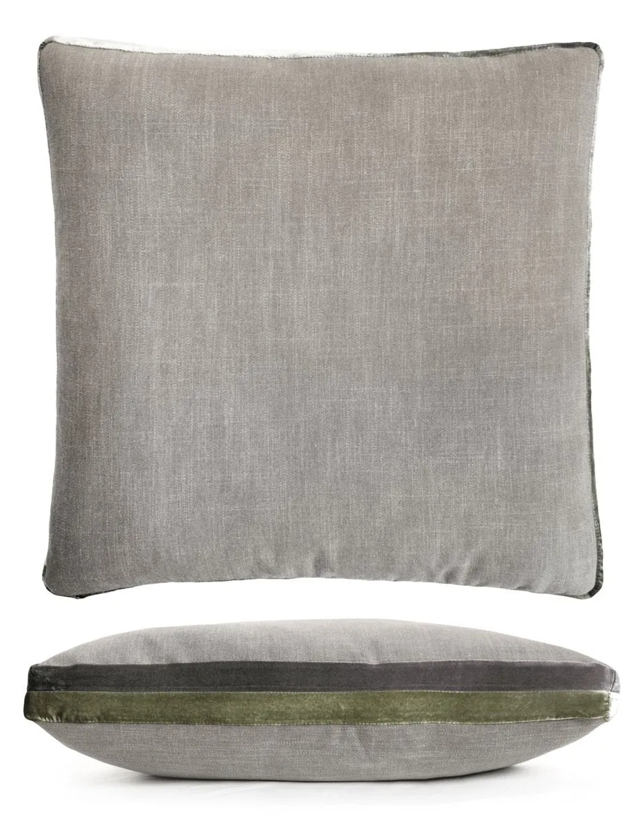 Oregano Double Tuxedo Pillow by Kevin O'Brien Studio