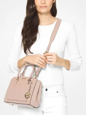 Park Medium Saffiano Leather Satchel