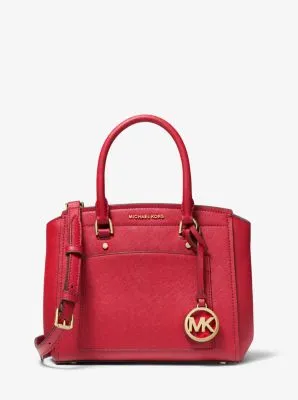 Park Medium Saffiano Leather Satchel