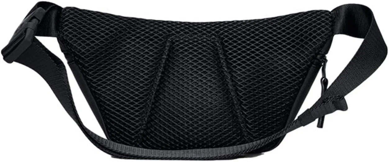 RAINS Unisex Waterproof Bum Bag - Versatile Black Crossbody, Sling Bag, Fanny Bag for Women and Men, Ideal for Travel and Outdoor Activities, Fashion Waist Pack (Black, Mini)