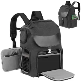 Timoxi Xbox Travel Backpack Compatible with Xbox Series X/S, Carrying Case with Multiple Compartments for Gamepad, Cables, 15.6" Portable Display and More Accessories