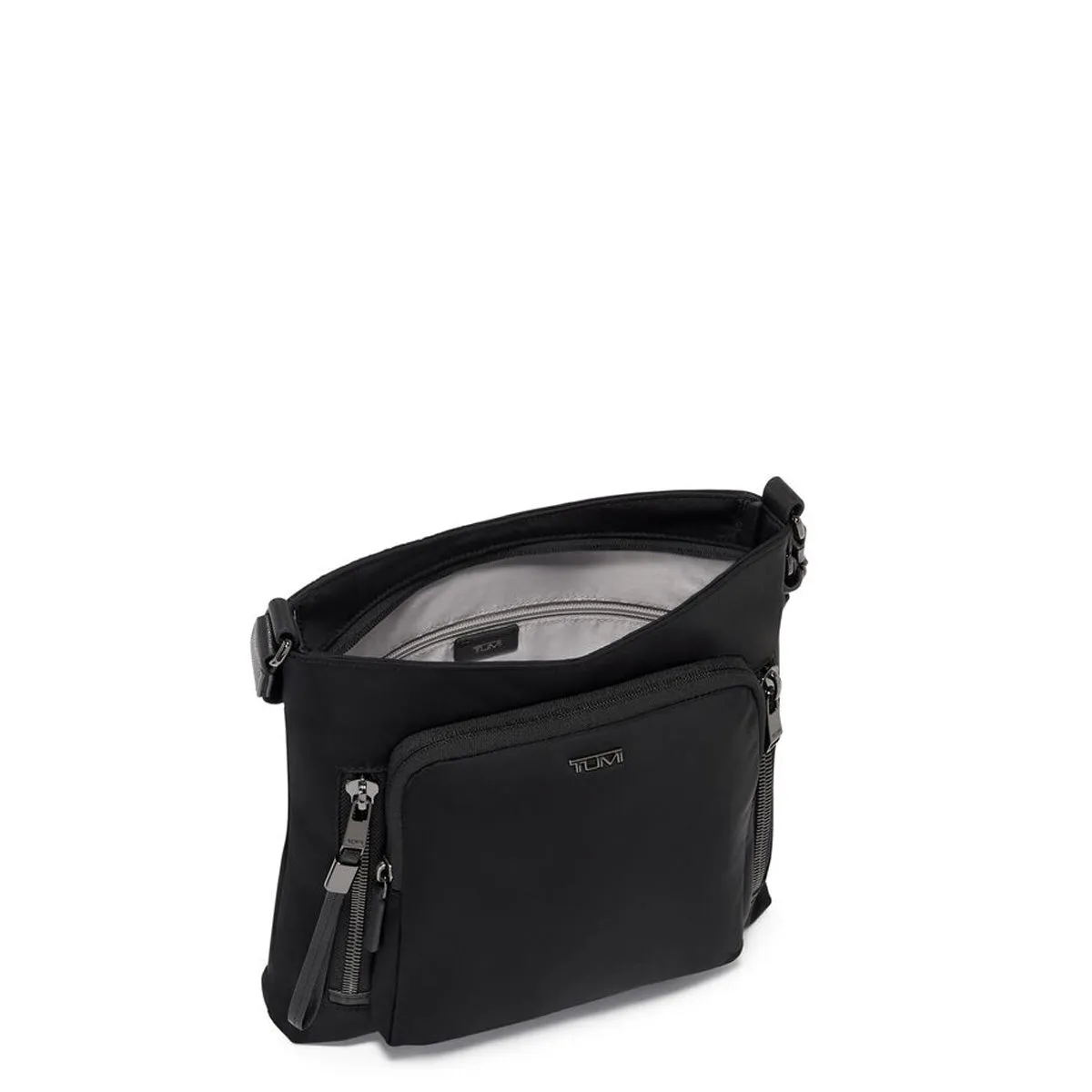 Tumi Voyageur Tyler Crossbody - Black/Gun Metal