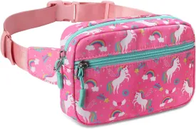 Unicorn crossbody for girls - Belt Bag Waist Bag Purse for Girls with Adjustable Waistband Smallest Waist Gets 27-28 inches