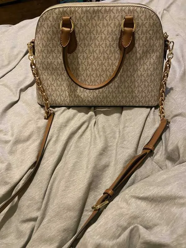 Veronica Medium Logo Dome Satchel