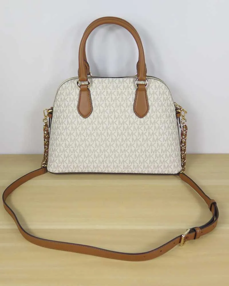 Veronica Medium Logo Dome Satchel