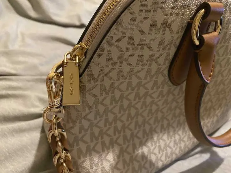 Veronica Medium Logo Dome Satchel
