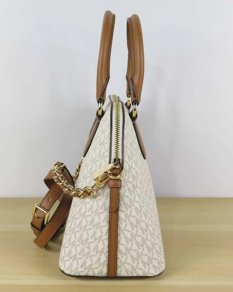 Veronica Medium Logo Dome Satchel